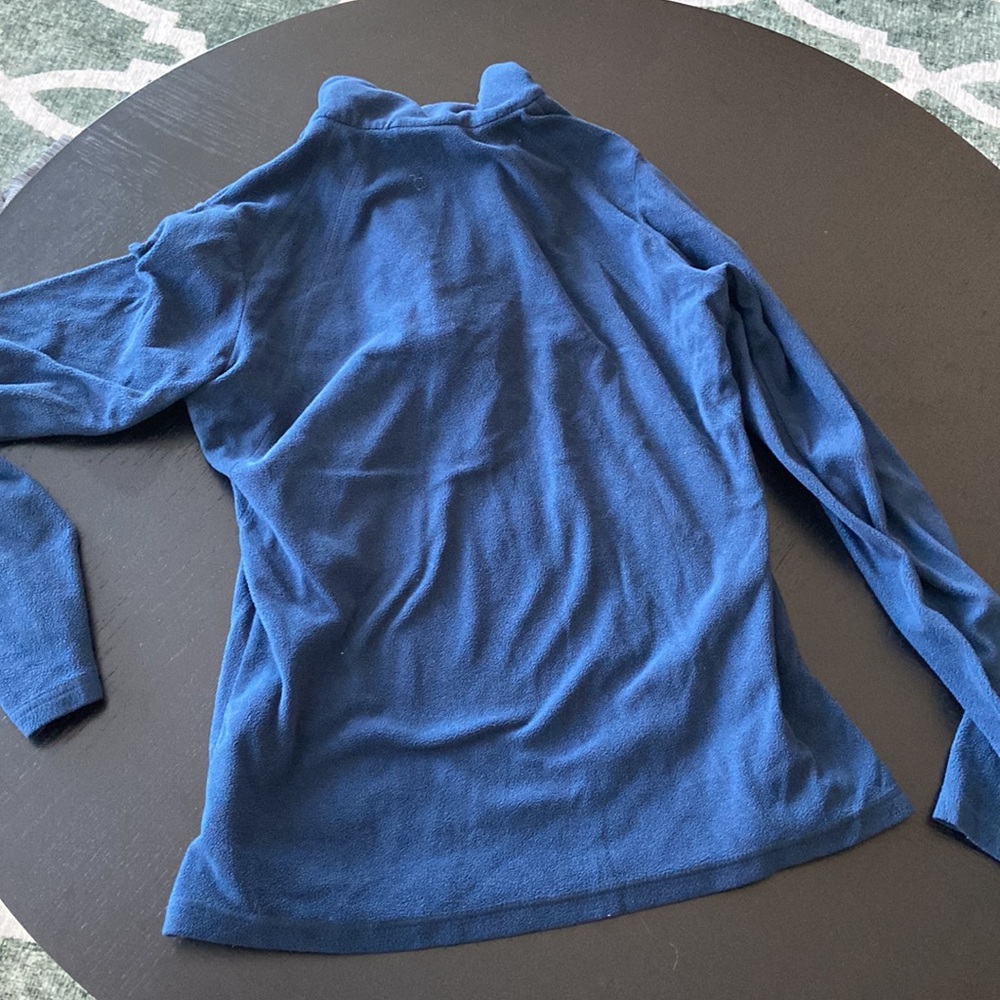 Columbia Navy Long Sleeve Fleece - Picture 5 of 5